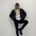 leggings elasticizzato e felpato semilucido